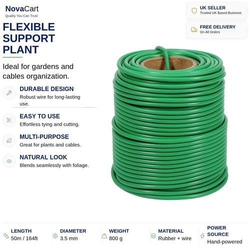 Plant ties 50m flexible - plant,