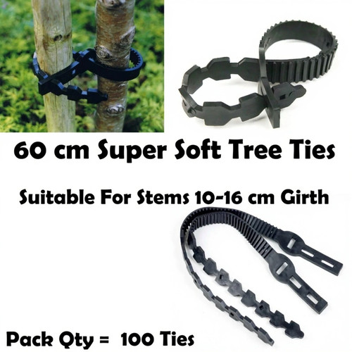 Tree ties 60cm super soft - ties,