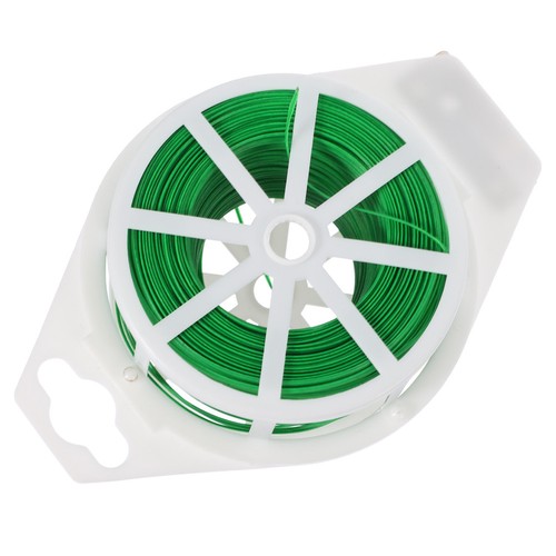 Green reusable garden ties - reusable,